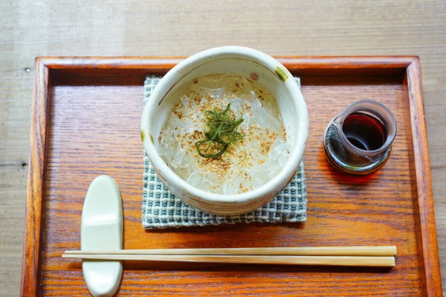 清らかな水と天草の恵み～茶肆ゆにわの「ところてん」が できるまで